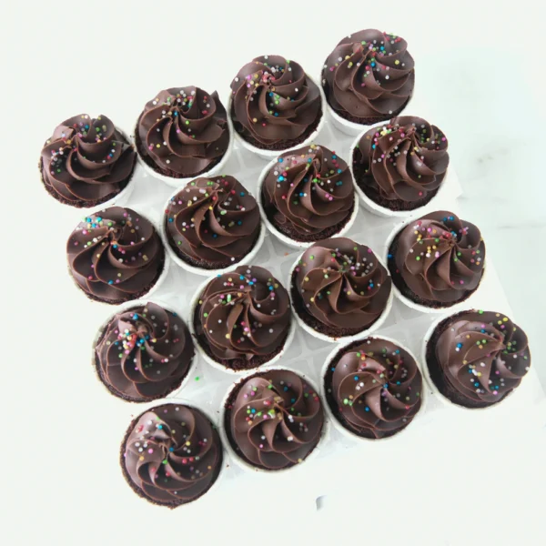 Pack cupcakes chocolate sin gluten