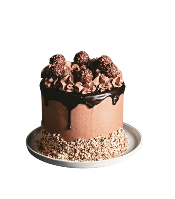 Tarta de nutella y ferrero